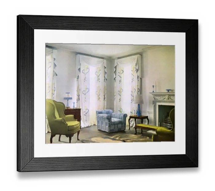Framed Print : Morning room by John Hill Framed Print : Morning room by John Hill