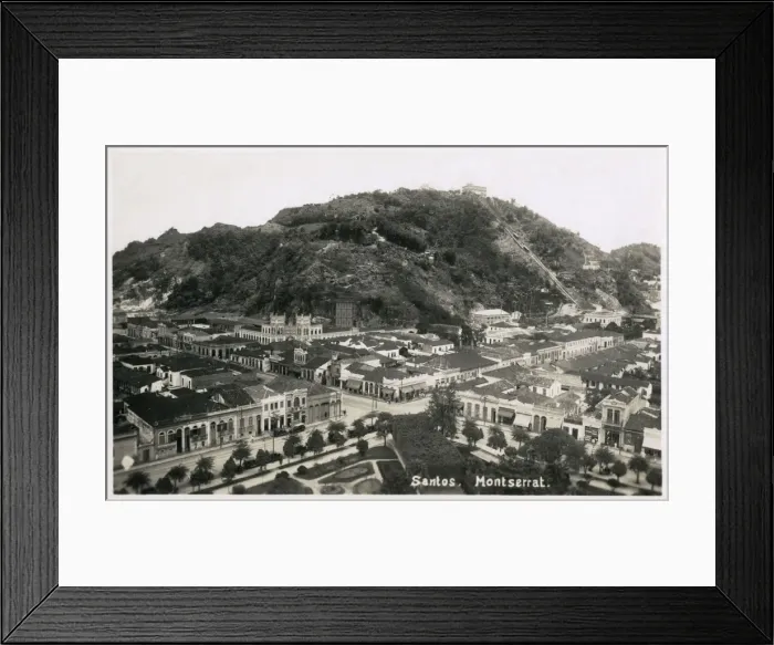 Framed Print : Monte Serrat, Santos, Sao Paulo state, Brazil Framed Print : Monte Serrat, Santos, Sao Paulo state, Brazil