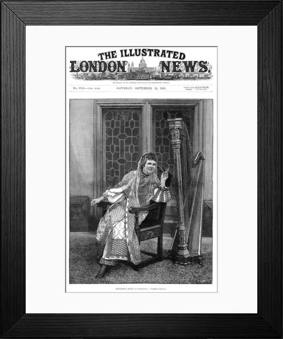 Framed Print : Elisabeth of Wied, Carmen Sylva Framed Print : Elisabeth of Wied, Carmen Sylva