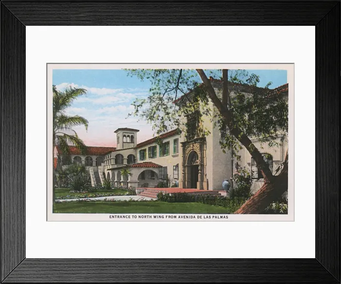Framed Print : Entrance to north wing, Agua Caliente, Tijuana, Mexico Framed Print : Entrance to north wing, Agua Caliente, Tijuana, Mexico