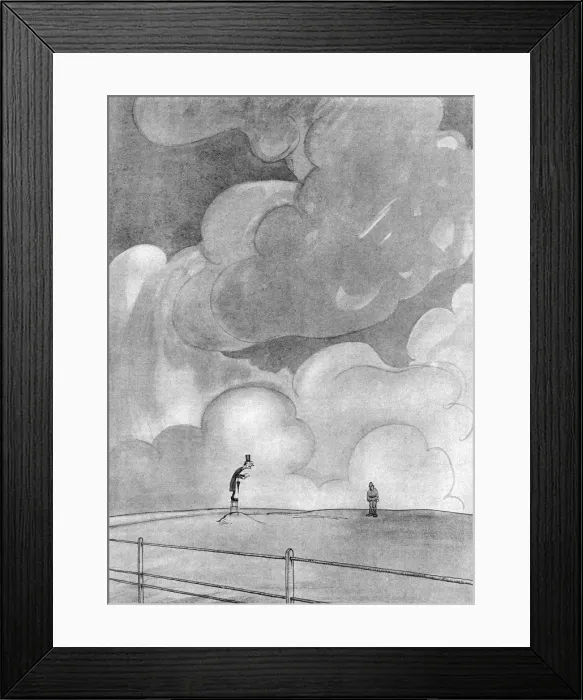 Framed Print : The Audience of the Peace-speaker by H. M. Bateman Framed Print : The Audience of the Peace-speaker by H. M. Bateman
