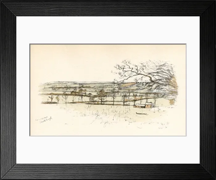 Framed Print : Shuckburgh, in the Warwickshire Hunt area Framed Print : Shuckburgh, in the Warwickshire Hunt area