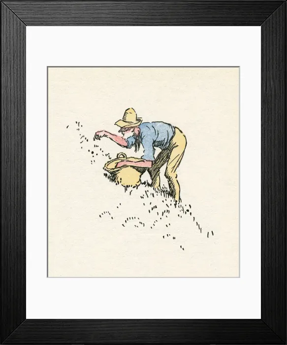 Framed Print : Illustration, Mrs Ticklers Caravan Framed Print : Illustration, Mrs Ticklers Caravan