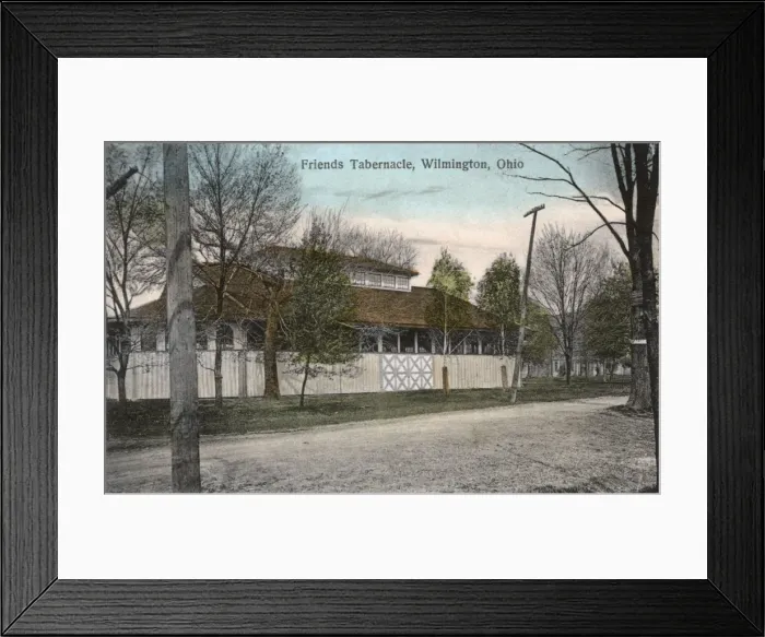 Framed Print : Friends Tabernacle, Wilmington, Ohio, USA Framed Print : Friends Tabernacle, Wilmington, Ohio, USA