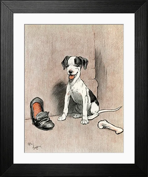 Framed Print : Illustration, The Dogs of War Framed Print : Illustration, The Dogs of War