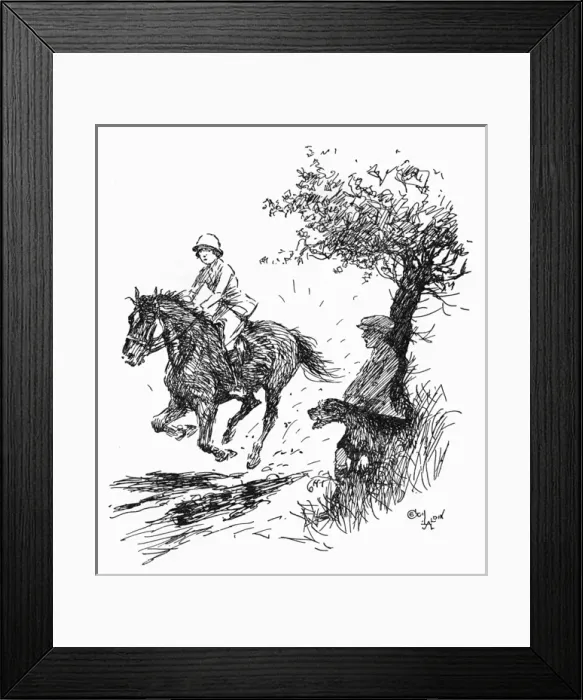 Framed Print : Illustration, riding through a muddy patch Framed Print : Illustration, riding through a muddy patch