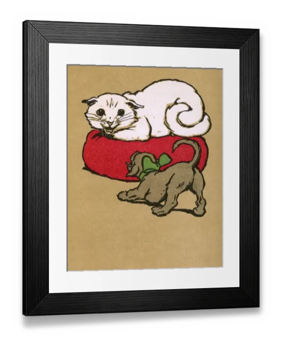 Framed Print : Illustration by Cecil Aldin, Black Billy Framed Print : Illustration by Cecil Aldin, Black Billy