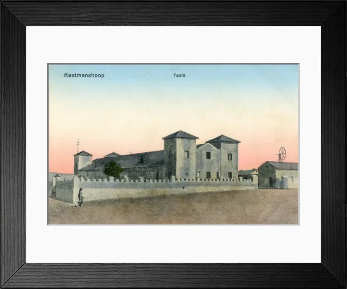 Framed Print : Fortress in Keetmanshoop, south west Africa Framed Print : Fortress in Keetmanshoop, south west Africa