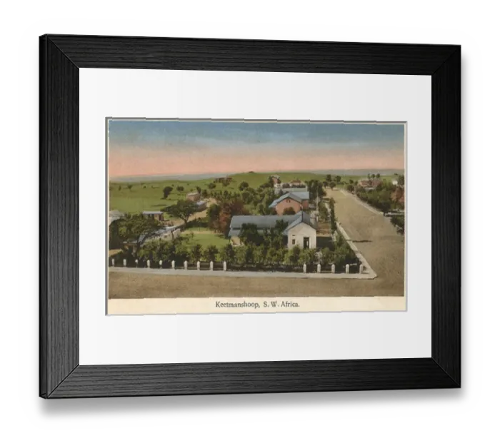 Framed Print : General view of Keetmanshoop, south west Africa Framed Print : General view of Keetmanshoop, south west Africa