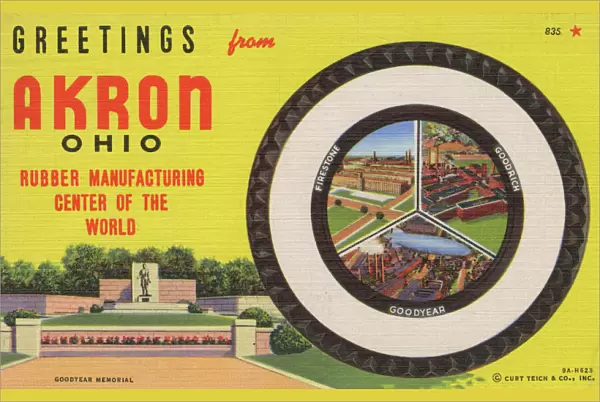 Greetings from Akron, Ohio, USA