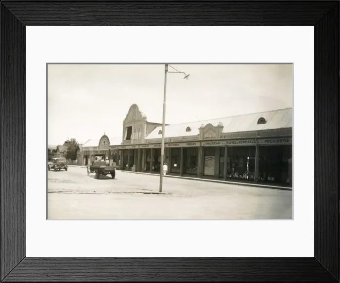 Framed Print : Street in Windhoek, south west Africa Framed Print : Street in Windhoek, south west Africa