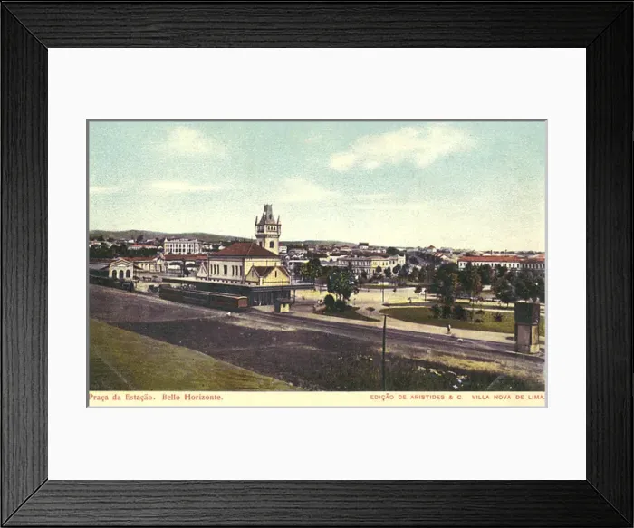 Framed Print : Station Square, Belo Horizonte, Brazil Framed Print : Station Square, Belo Horizonte, Brazil