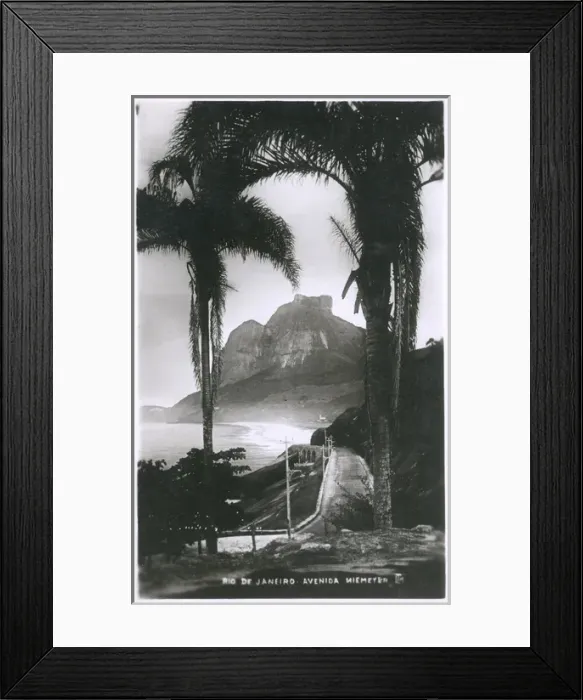 Framed Print : Avenida Niemeyer, Rio de Janeiro, Brazil Framed Print : Avenida Niemeyer, Rio de Janeiro, Brazil