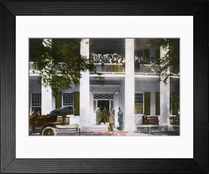 Framed Print : Home of Andrew Jackson, Memphis, Tennessee, USA Framed Print : Home of Andrew Jackson, Memphis, Tennessee, USA