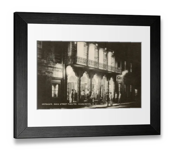 Framed Print : Dock Street Theatre, Charleston, South Carolina, USA Framed Print : Dock Street Theatre, Charleston, South Carolina, USA