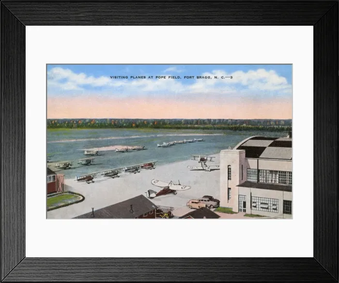 Framed Print : Pope Field, Fort Bragg, North Carolina, USA Framed Print : Pope Field, Fort Bragg, North Carolina, USA