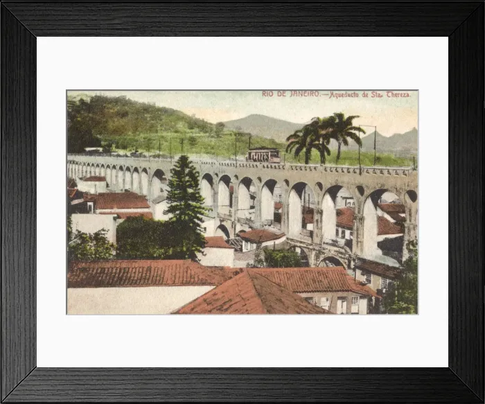 Framed Print : Carioca Aqueduct, Rio de Janeiro, Brazil Framed Print : Carioca Aqueduct, Rio de Janeiro, Brazil
