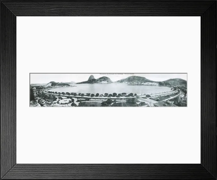 Framed Print : Panoramic view of Botafogo Bay, Rio de Janeiro, Brazil Framed Print : Panoramic view of Botafogo Bay, Rio de Janeiro, Brazil