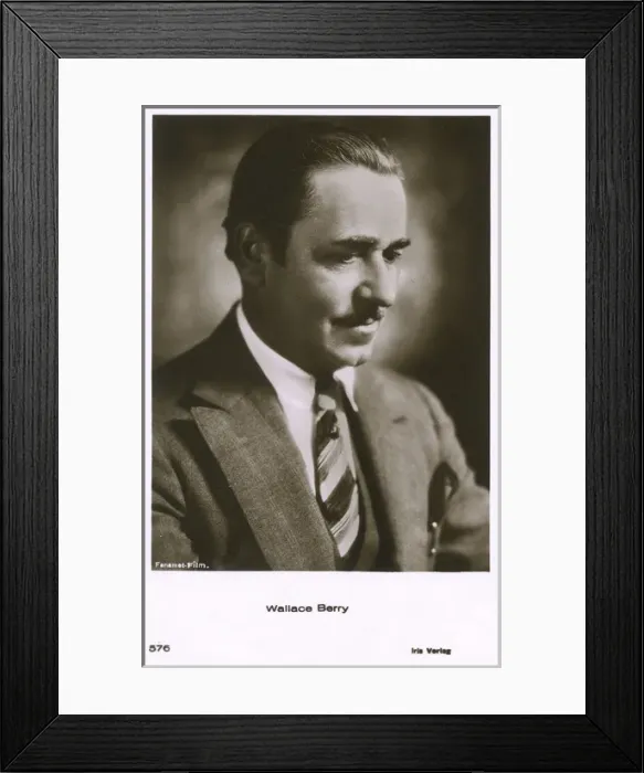 Framed Print : Wallace Beery, American film actor Framed Print : Wallace Beery, American film actor
