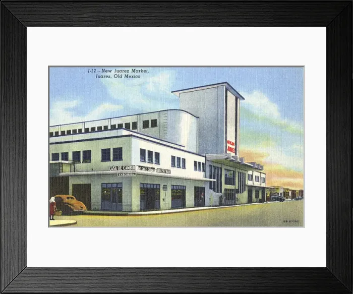 Framed Print : New Juarez Market, Juarez, Chihuaha, Mexico Framed Print : New Juarez Market, Juarez, Chihuaha, Mexico