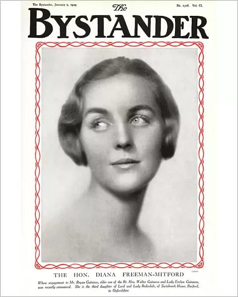 Bystander cover 1929 featuring Diana Mitford