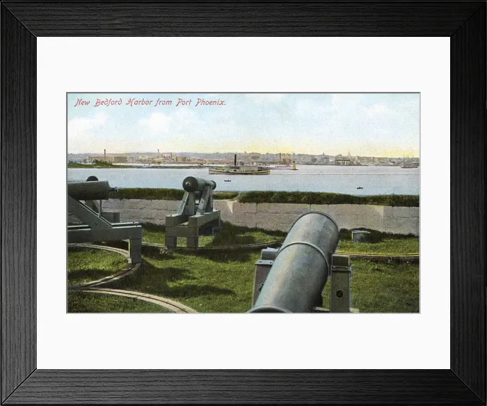 Framed Print : New Bedford Harbour, Massachusetts, USA Framed Print : New Bedford Harbour, Massachusetts, USA