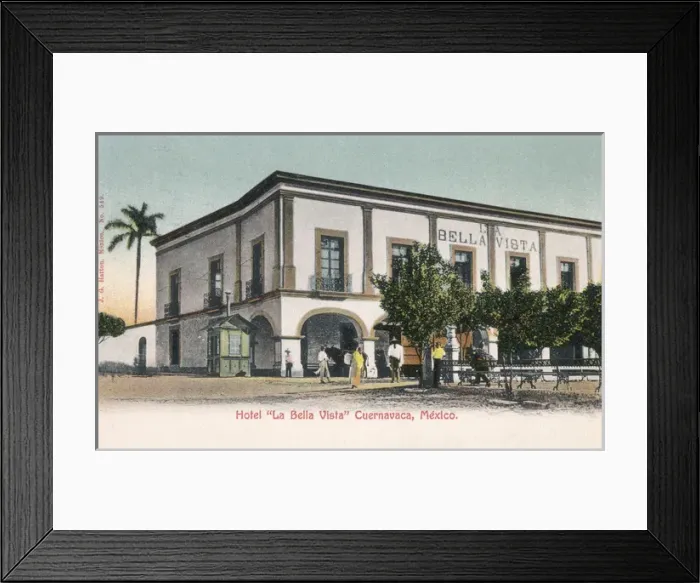Framed Print : Bella Vista Hotel, Cuernavaca, Morelos, Mexico Framed Print : Bella Vista Hotel, Cuernavaca, Morelos, Mexico