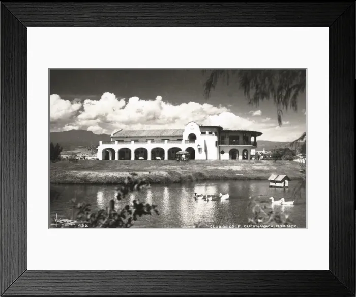 Framed Print : Golf Club building in Cuernavaca, Morelos, Mexico Framed Print : Golf Club building in Cuernavaca, Morelos, Mexico