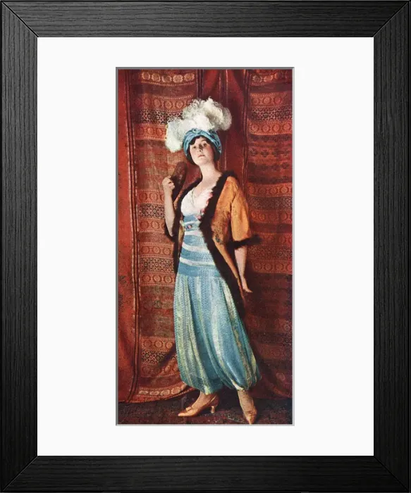 Framed Print : Mlle de Caillavet at Persian ball, 1912 Framed Print : Mlle de Caillavet at Persian ball, 1912