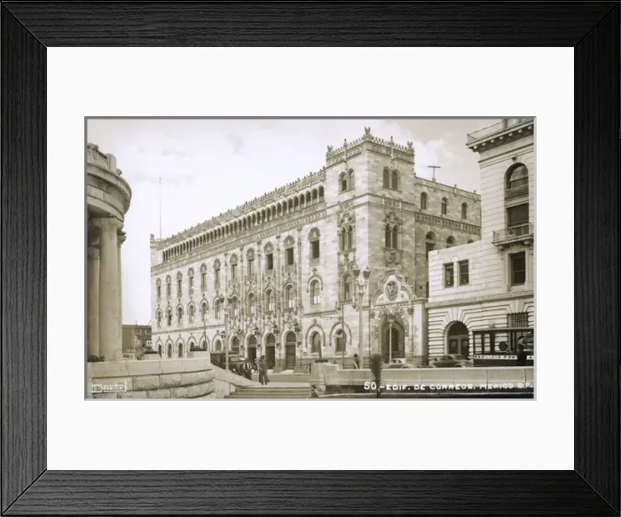 Framed Print : Post Office building, Mexico City, Mexico Framed Print : Post Office building, Mexico City, Mexico