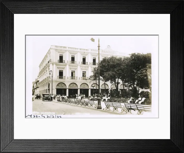 Framed Print : Hotel Diligencias, Veracruz, Mexico Framed Print : Hotel Diligencias, Veracruz, Mexico