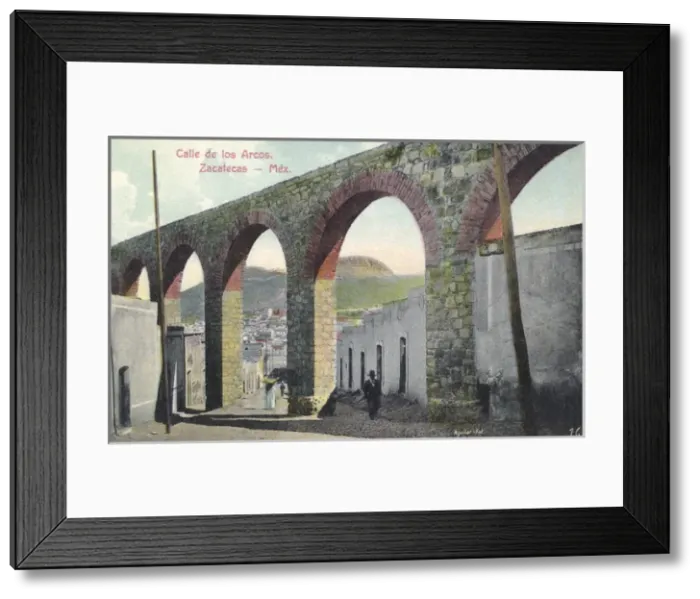 Framed Print : Calle de los Arcos, Zacatecas, Mexico Framed Print : Calle de los Arcos, Zacatecas, Mexico
