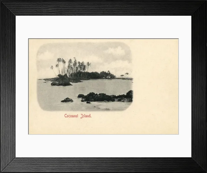 Framed Print : Coconut Island (Moku o Loʻe), Hawaii, USA Framed Print : Coconut Island (Moku o Loʻe), Hawaii, USA