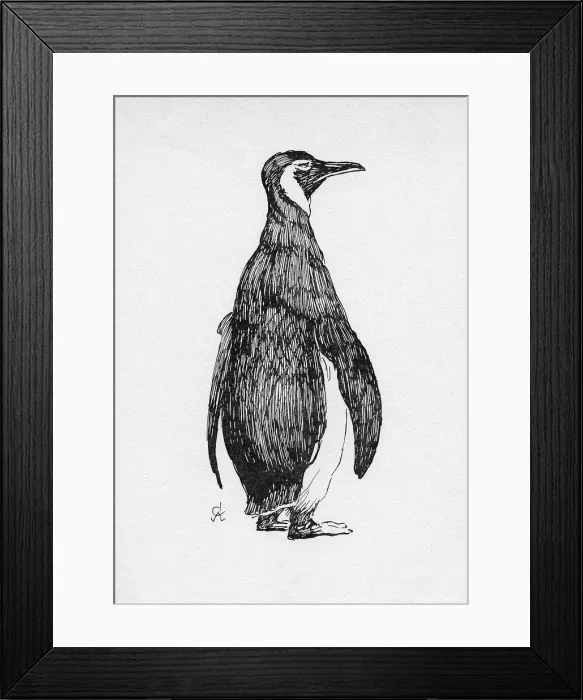 Framed Print : Illustration by Cecil Aldin, The Penguin Framed Print : Illustration by Cecil Aldin, The Penguin