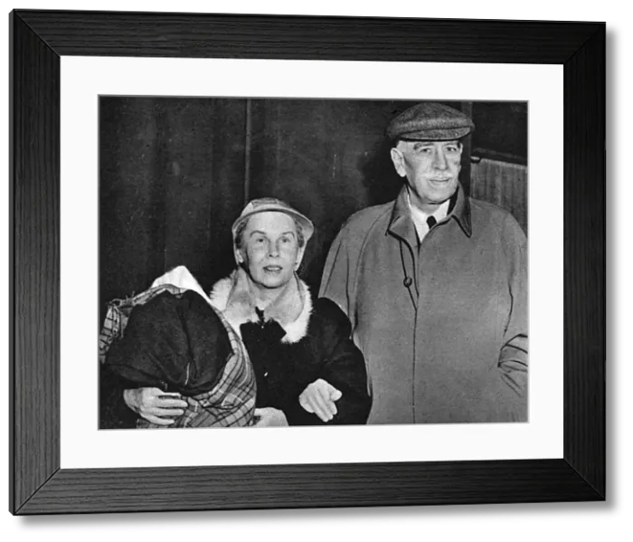 Framed Print : Lord and Lady Keynes Framed Print : Lord and Lady Keynes