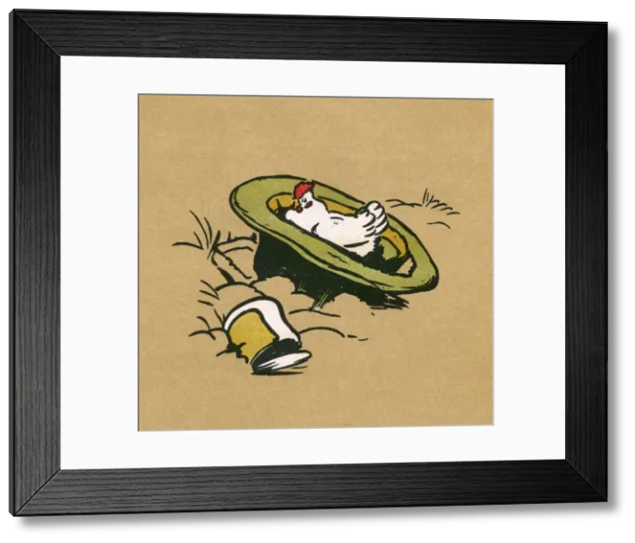 Framed Print : Illustration by Cecil Aldin, Cock-O-Lorum Framed Print : Illustration by Cecil Aldin, Cock-O-Lorum