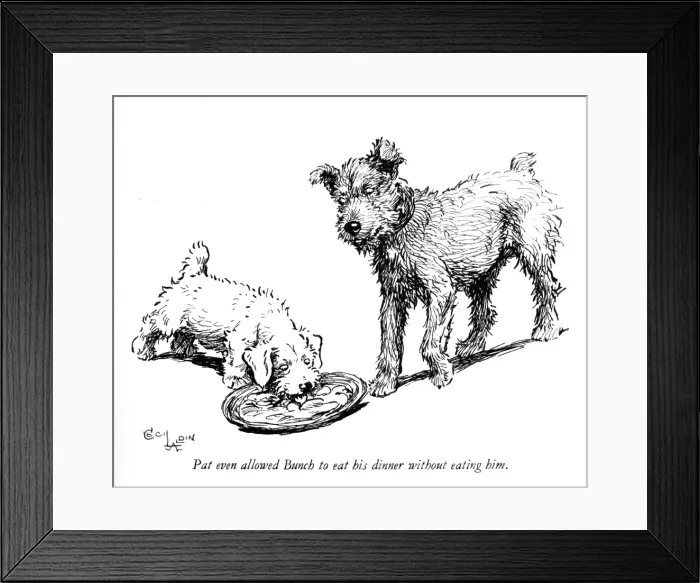 Framed Print : Illustration of a Sealyham terrier puppy by Cecil Aldin Framed Print : Illustration of a Sealyham terrier puppy by Cecil Aldin