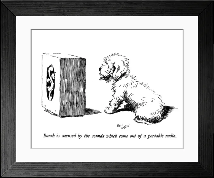 Framed Print : Illustration of a Sealyham terrier by Cecil Aldin Framed Print : Illustration of a Sealyham terrier by Cecil Aldin