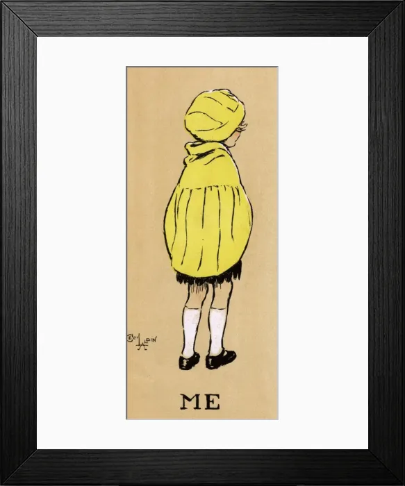 Framed Print : Frontispiece design by Cecil Aldin, Us Framed Print : Frontispiece design by Cecil Aldin, Us