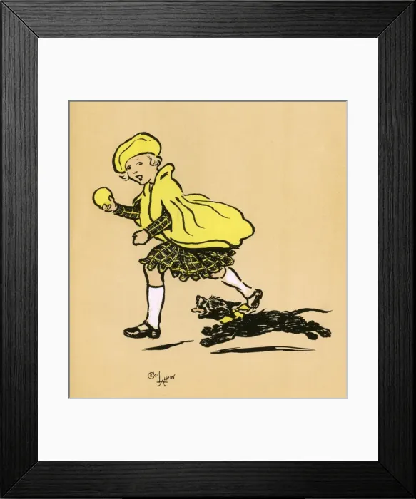 Framed Print : Illustration by Cecil Aldin, Us Framed Print : Illustration by Cecil Aldin, Us