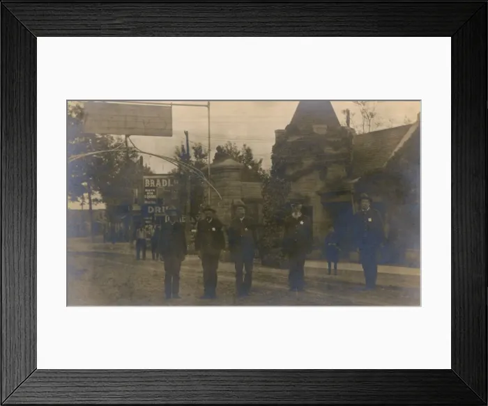 Framed Print : Marshals and Sherrifs, Marion, Ohio, USA