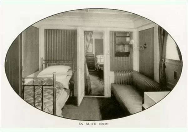 The Cunard Liner RMS Mauretania - En Suite Room