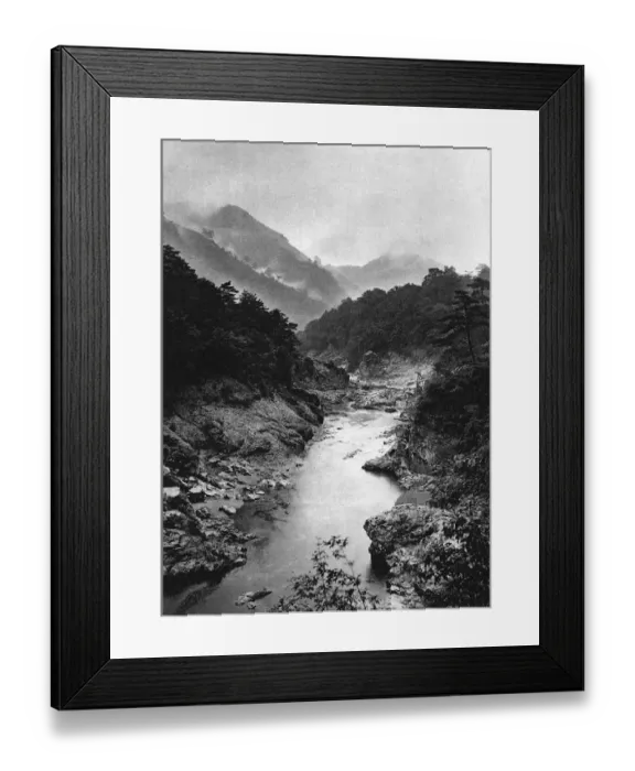 Framed Print : The river Tone Framed Print : The river Tone