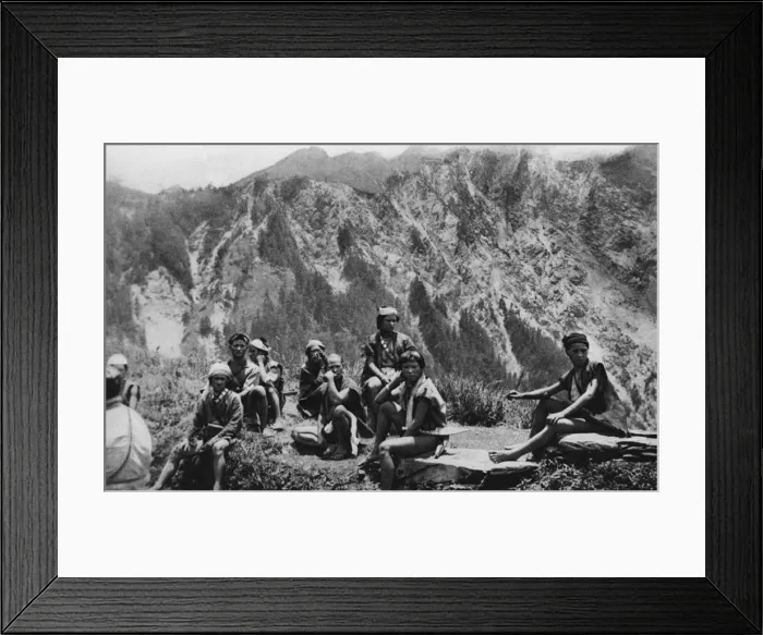 Framed Print : Formosan men Framed Print : Formosan men