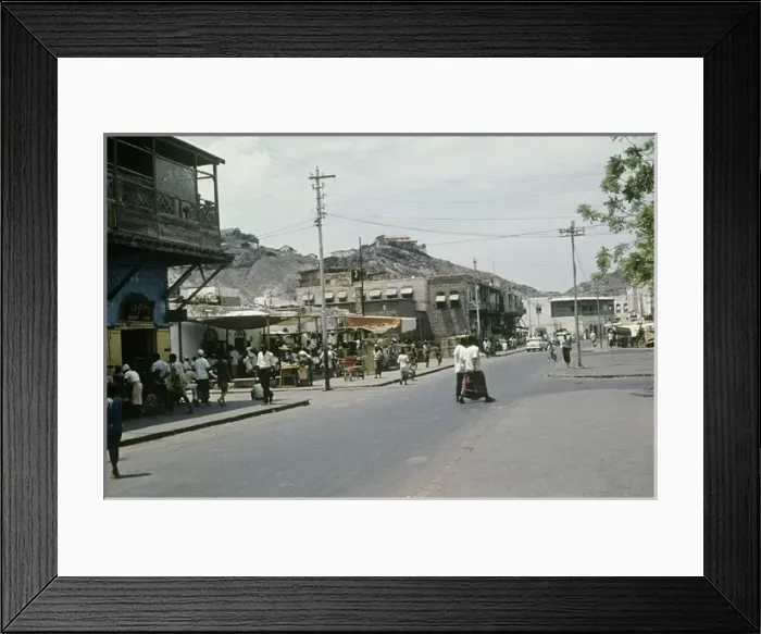 Framed Print : Tawai The Bazaar and Back Streets April Framed Print : Tawai The Bazaar and Back Streets April