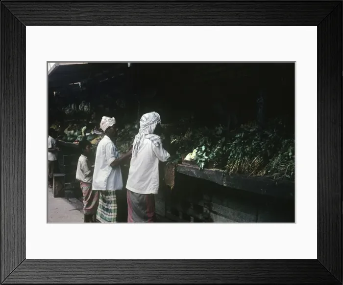 Framed Print : Tawai The Fruit Stall and Back Streets Aden April Framed Print : Tawai The Fruit Stall and Back Streets Aden April