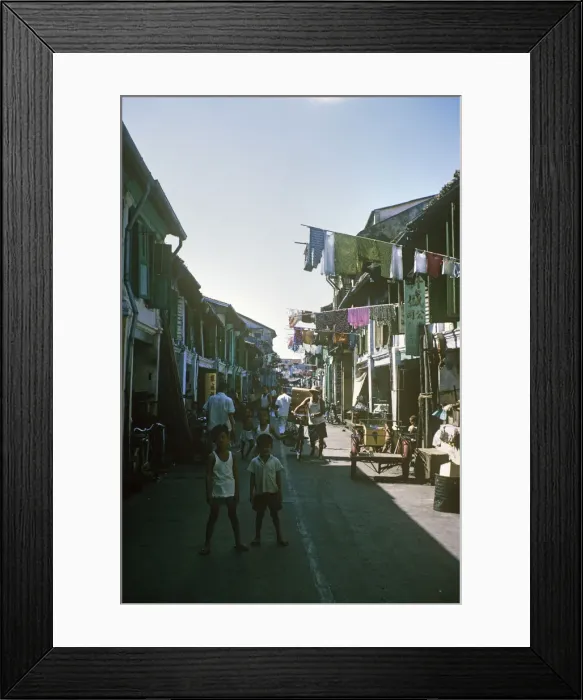 Framed Print : Singapore Date: circa 1964 Framed Print : Singapore Date: circa 1964