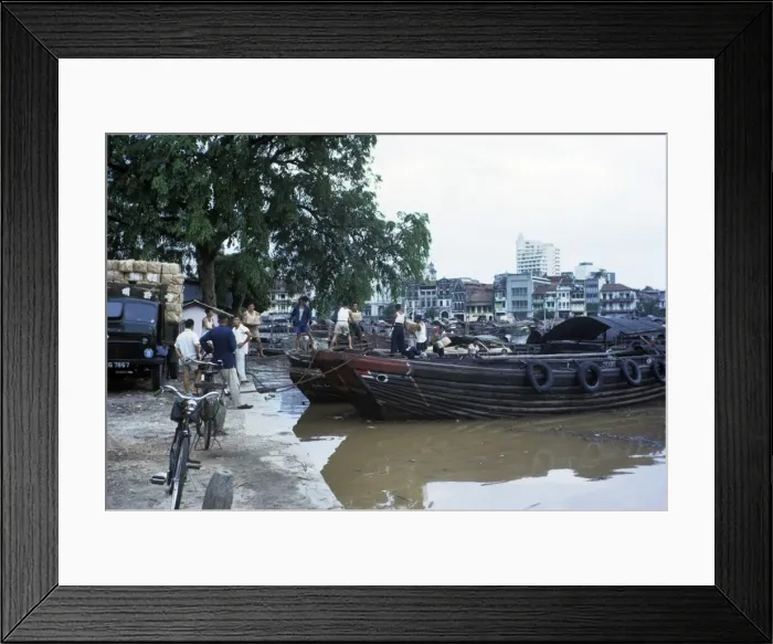 Framed Print : Singapore Date: circa 1964 Framed Print : Singapore Date: circa 1964
