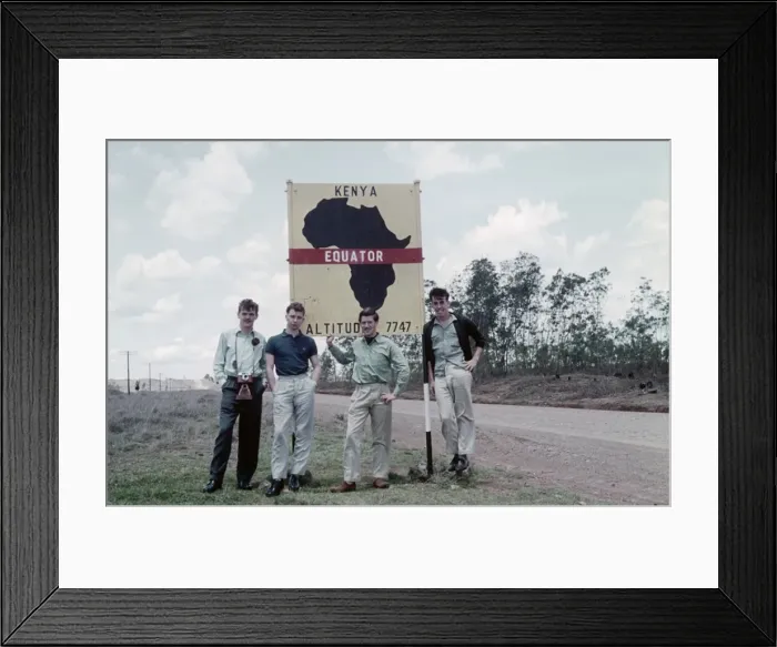 Framed Print : Equator Kenya Framed Print : Equator Kenya