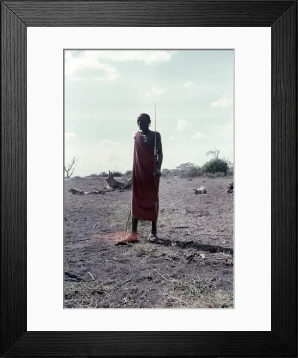 Framed Print : Kenya Date: 1961 Framed Print : Kenya Date: 1961